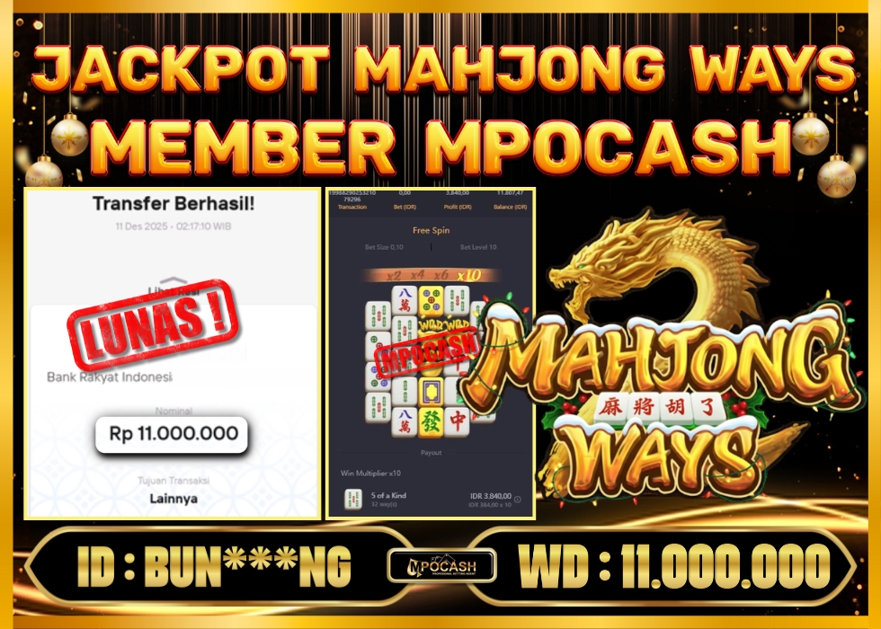 MPOCASH JACKPOT MAHJONG WAYS